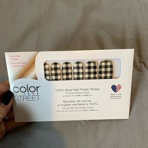 Color Street Nail Strips in Plaid About You